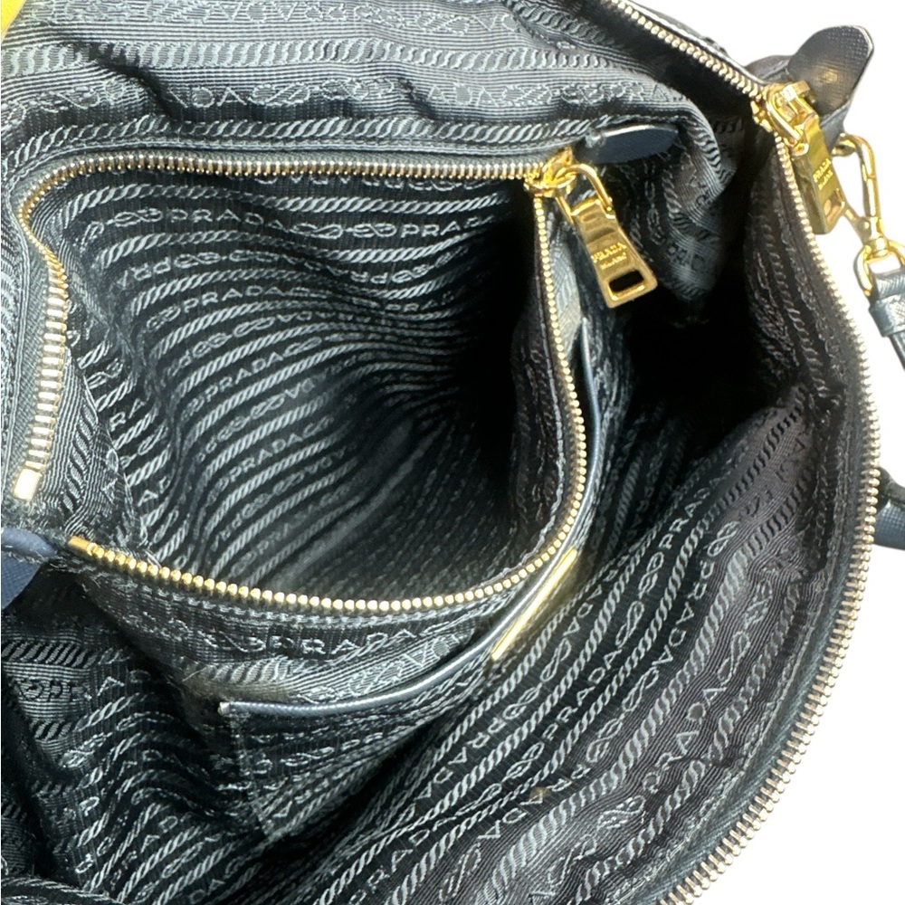 Prada Navy Blue Women's Crossbody Bag - Picture 13 of 14